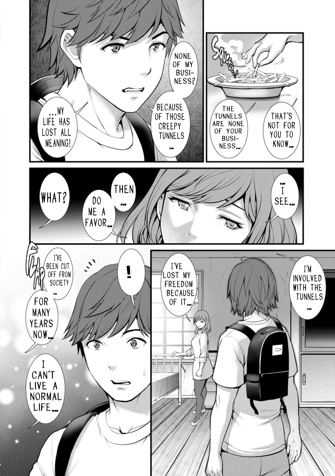 Hentai Manga Comic-Honeymoon At 30 Meters Underground-Read-74